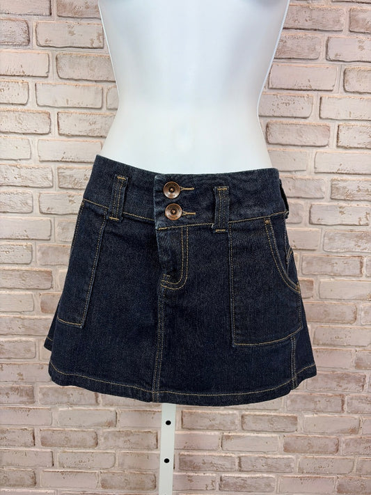 Pepe Jeans Skirt, Dark denim, 5, Used - Good