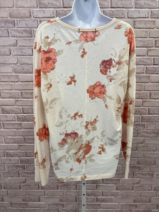 We the Free Shirt, Cream multi, XS, Used - Good