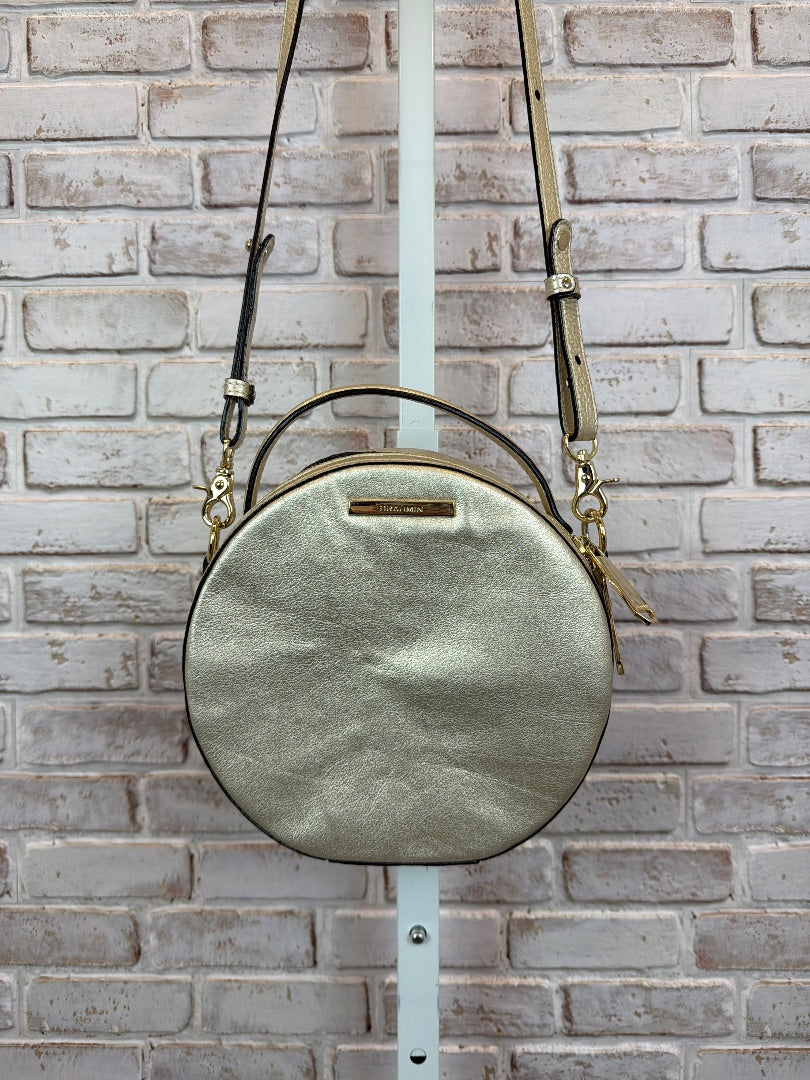 Brahmin Lane Crossbody, Gold, One Size, Used - Excellent