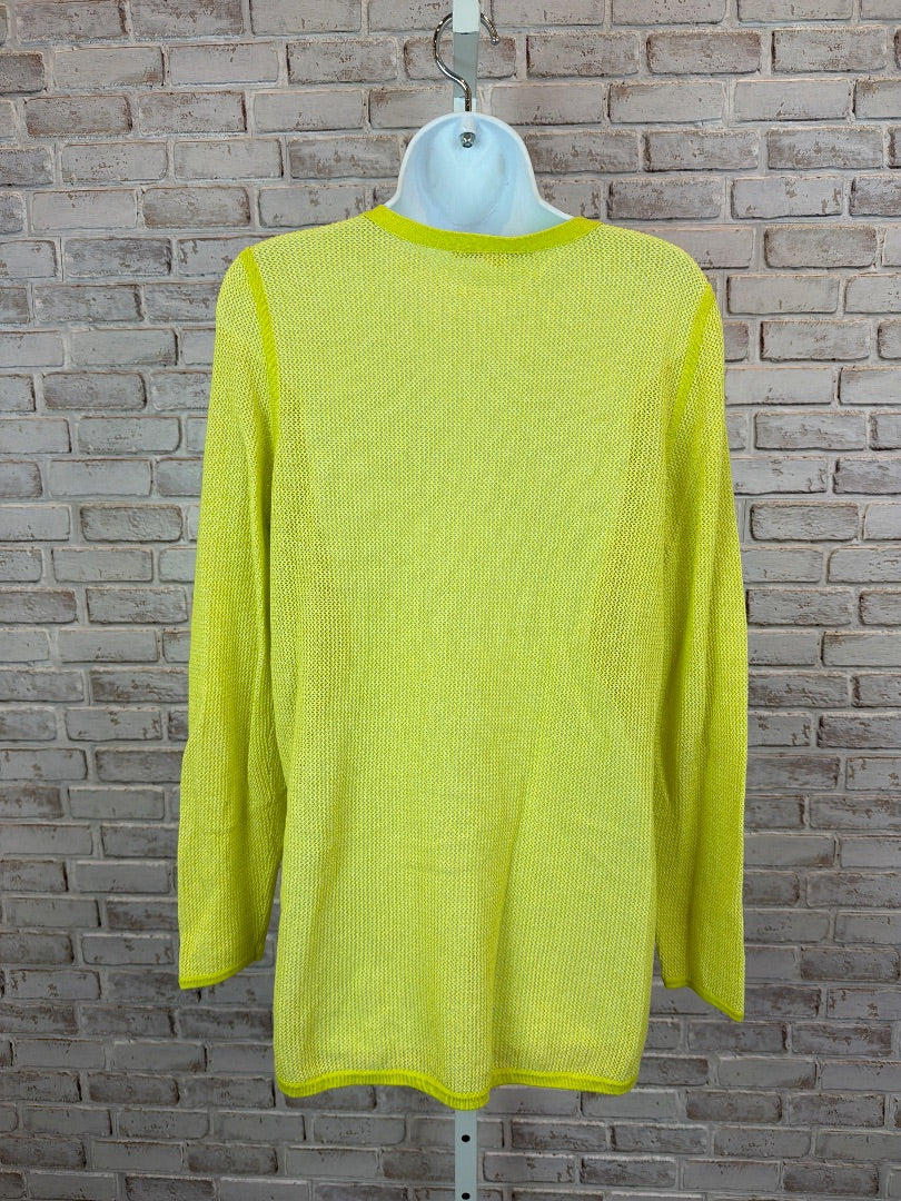 Belford Shirt, yellow/green, Large, Used - Good