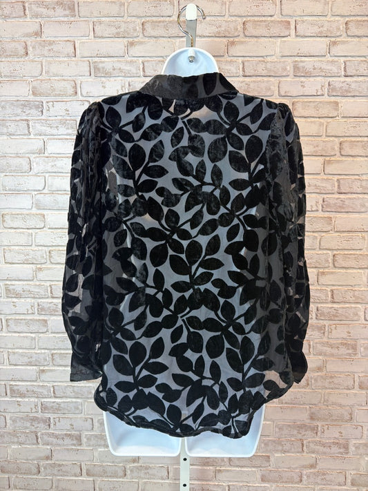 Gretchen Scott Shirt – Black, Size Small – Excellent Condition