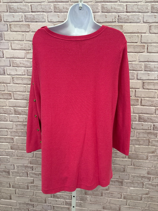 Talbots Sweater, Pink, XL, Used - Good