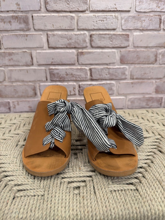Dolce Vita Heels, tan multi, 8, Used - Good