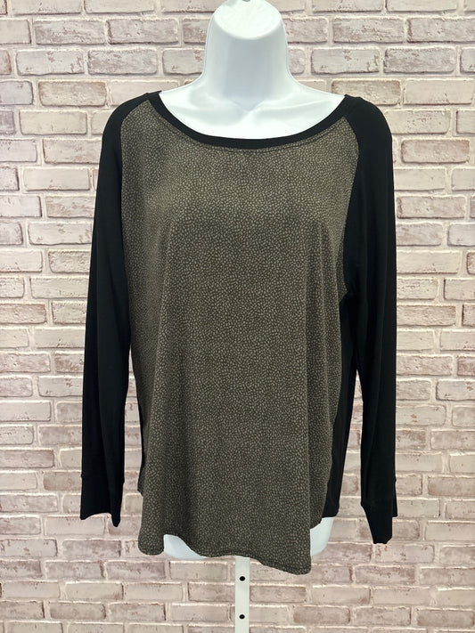 Olivia Moon Shirt, Black/grey, Large, Used - Good