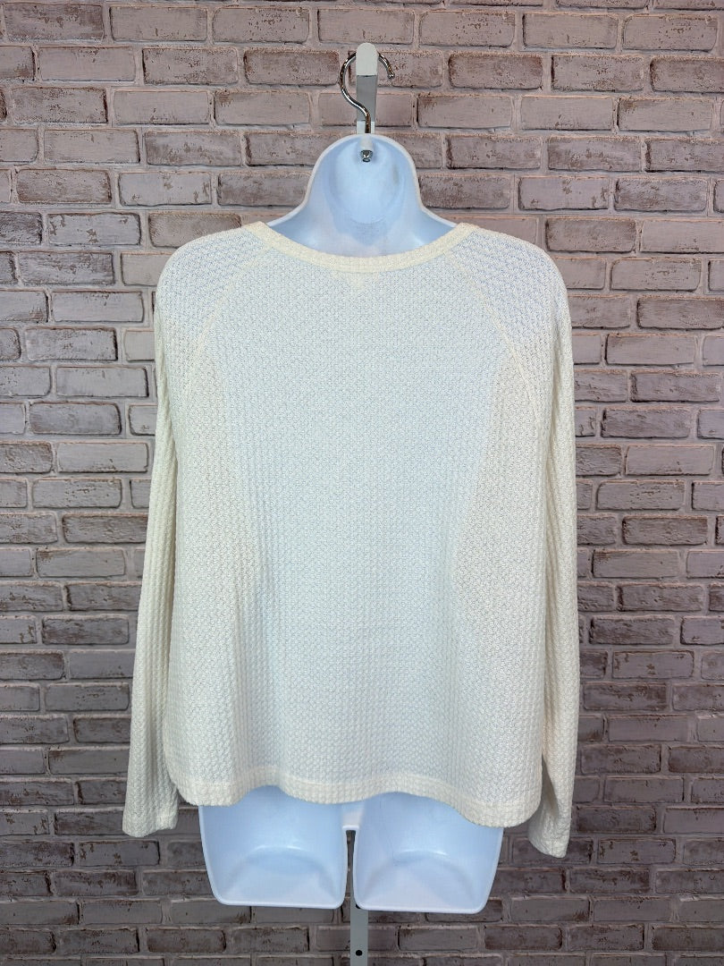 Brass plum Shirt, White, Large, Used - Good