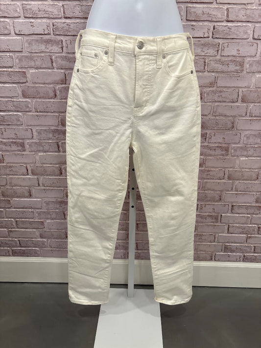 Madewell Jeans, White denim, 25, Used - Good