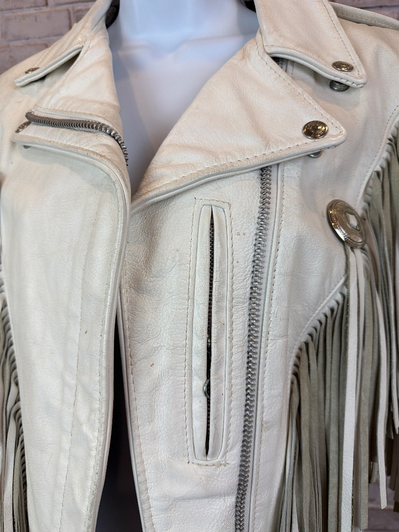 DUR O JAC Jacket, White, 8, Used - Good