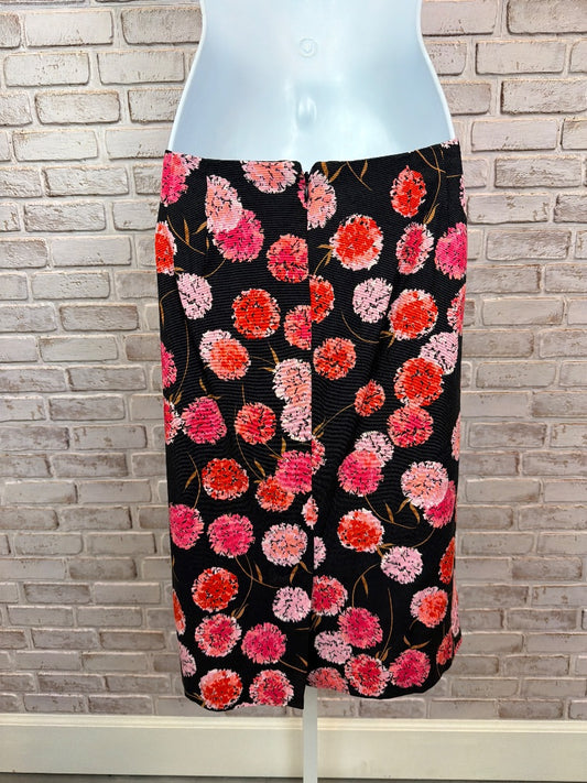 Talbots Skirt, Black/pink, 14, New With Tags