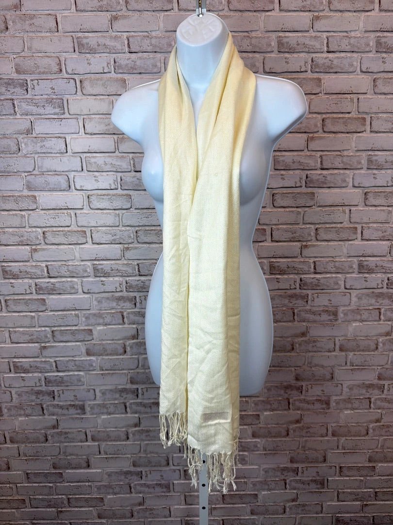 Pashmina Accessory - Scarf – Pashmina Scarf, Cream, One Size, Used - Good