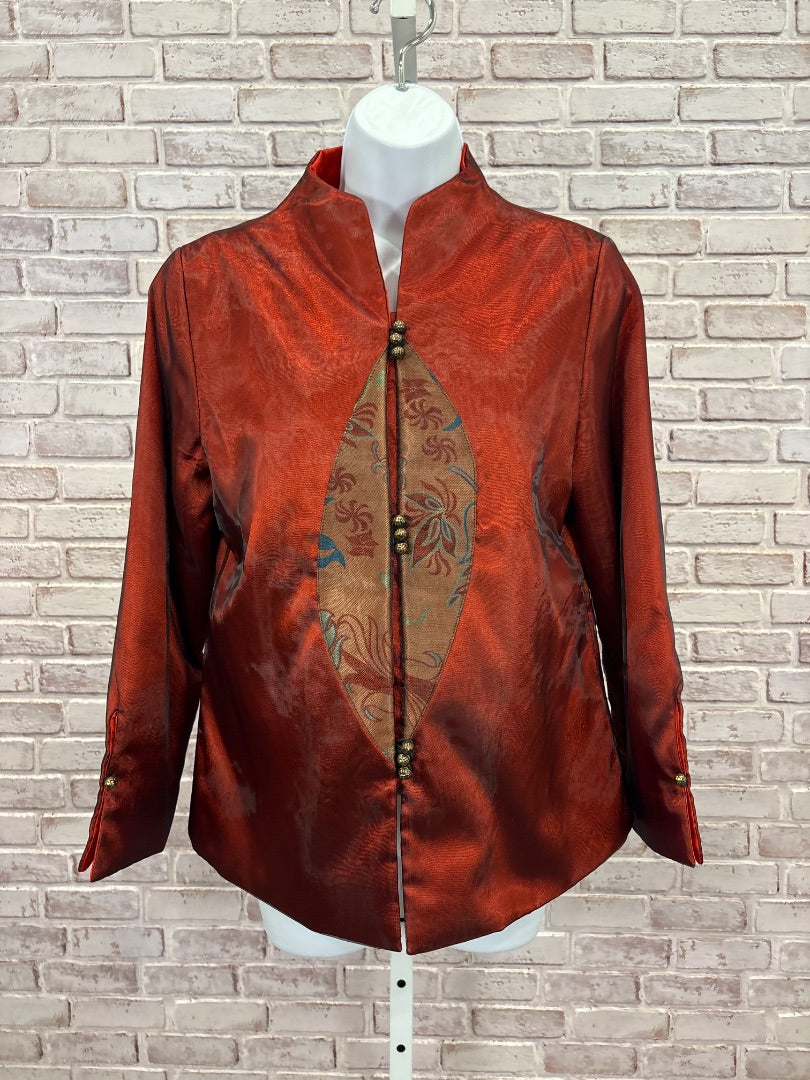 Various Jacket, Red multi, 40, Used - Good