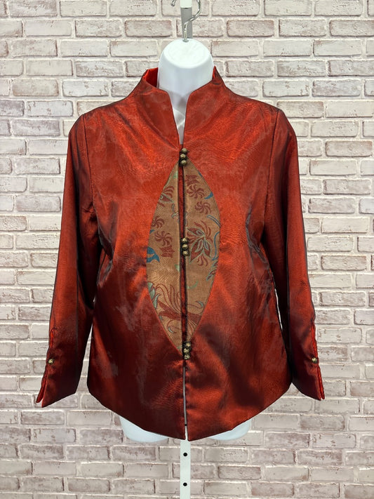 Various Jacket, Red multi, 40, Used - Good