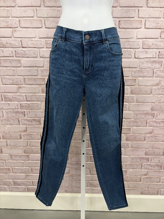 Ann Taylor Jeans, Dark denim/black, 4, Used - Good