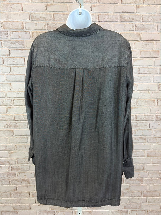 Chicos Shirt, Charcoal, Large/2, Used - Excellent