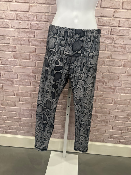 Marika Reversible Leggings, Black/grey, Medium, Used - Good