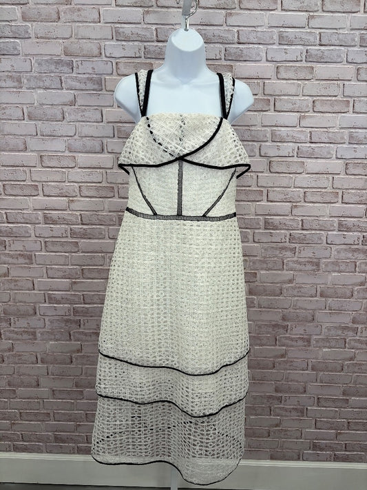 Gianni Bini Dress, White/black, 12, Used - Good