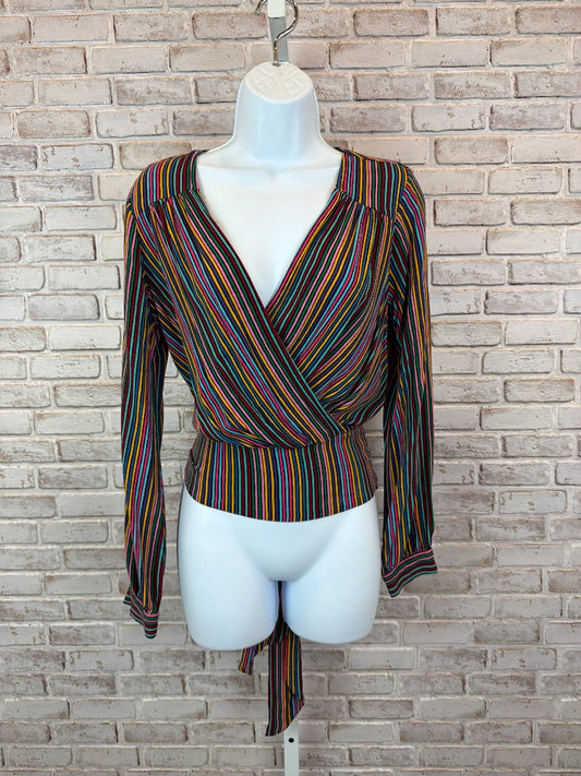 Maeve Shirt, Multi stripes, 8, Used - Excellent