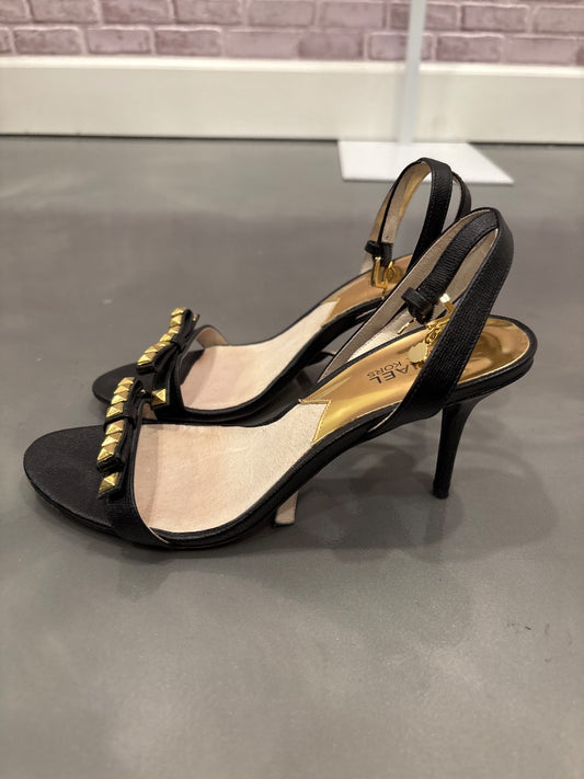 Michael Kors Heels, Black/gold, 8, Used - Good