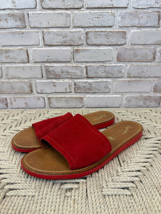 Seychelles Flats, Red, 9, Used - Good