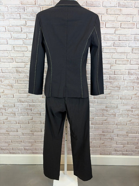 White House Black Market Matching Suit Set, Black/white, XS, Used - Good