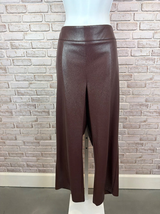 Chicos Pants, brown/burgundy, 2.5, Used - Good