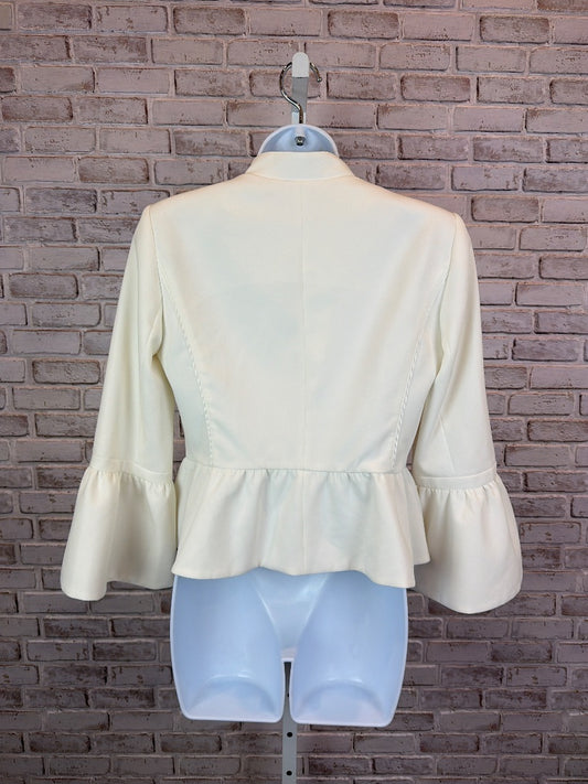 White House Black Market Blazer, White, 4, Used - Good