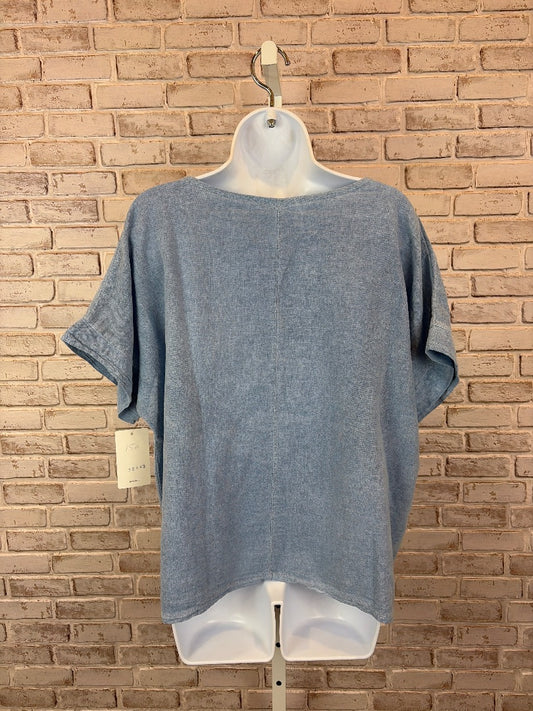 BYL Shirt, Blue, One Size, New With Tags