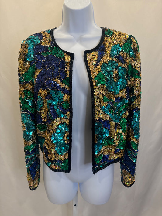 Laurence Kagan Jacket, Multi sequin, Small