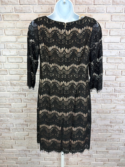 Jessica Howard Dress, Black/nude, 4P, Used - Excellent