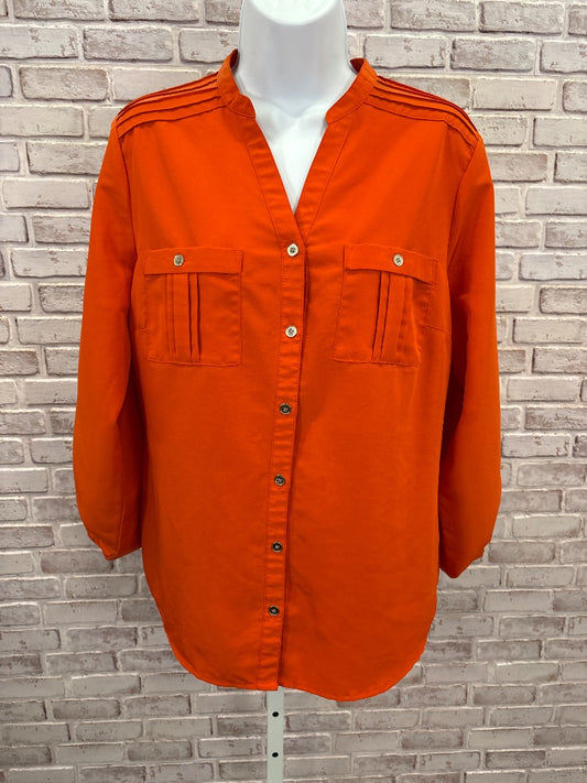 Notations Shirt, Orange, Medium, Used - Good