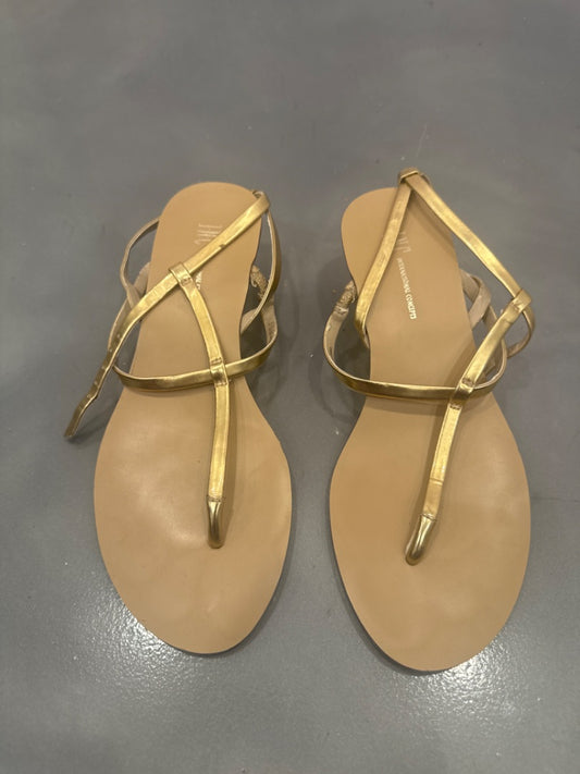 Inc Sandals, Gold/silver, 5.5, Used - Good