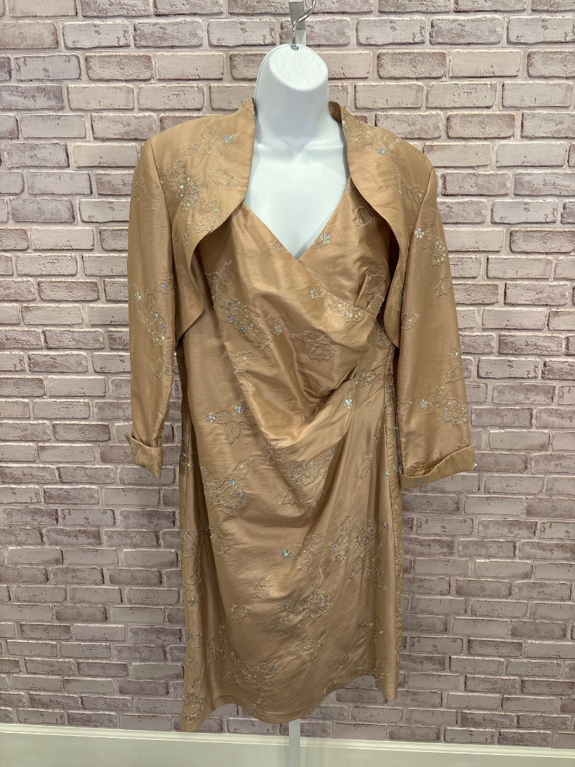 JR Nights Dress, Nude, XL/16, Used - Good