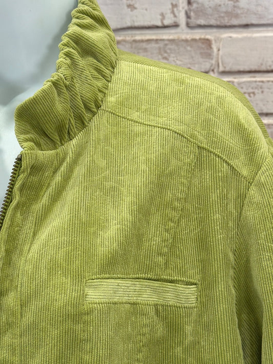Chicos Jacket, Green, Small, Used - Good