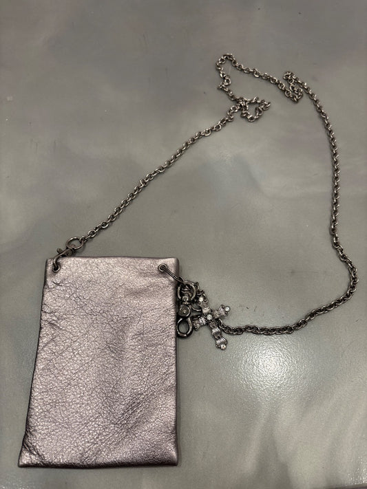 Lisa Crossbody, Silver, One Size, Used - Good
