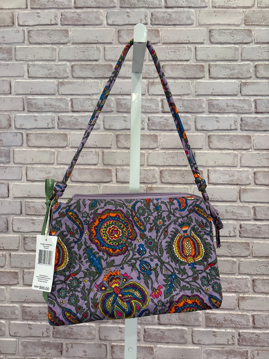 Vera Bradley Foxbury Crossbody Handbag, Purple multi, One Size, New With Tags