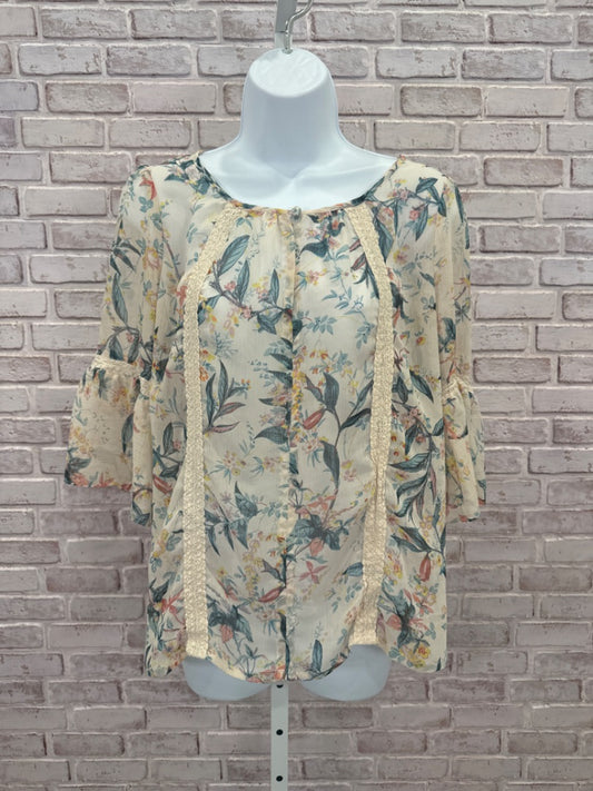 Lauren Conrad Shirt, Multi, Medium, Used - Good