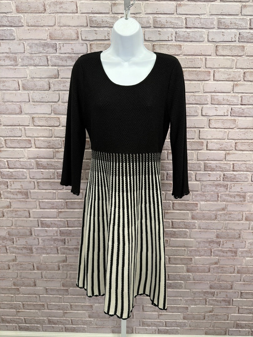 Calvin Klein Dress, Black/white, Medium, Used - Good