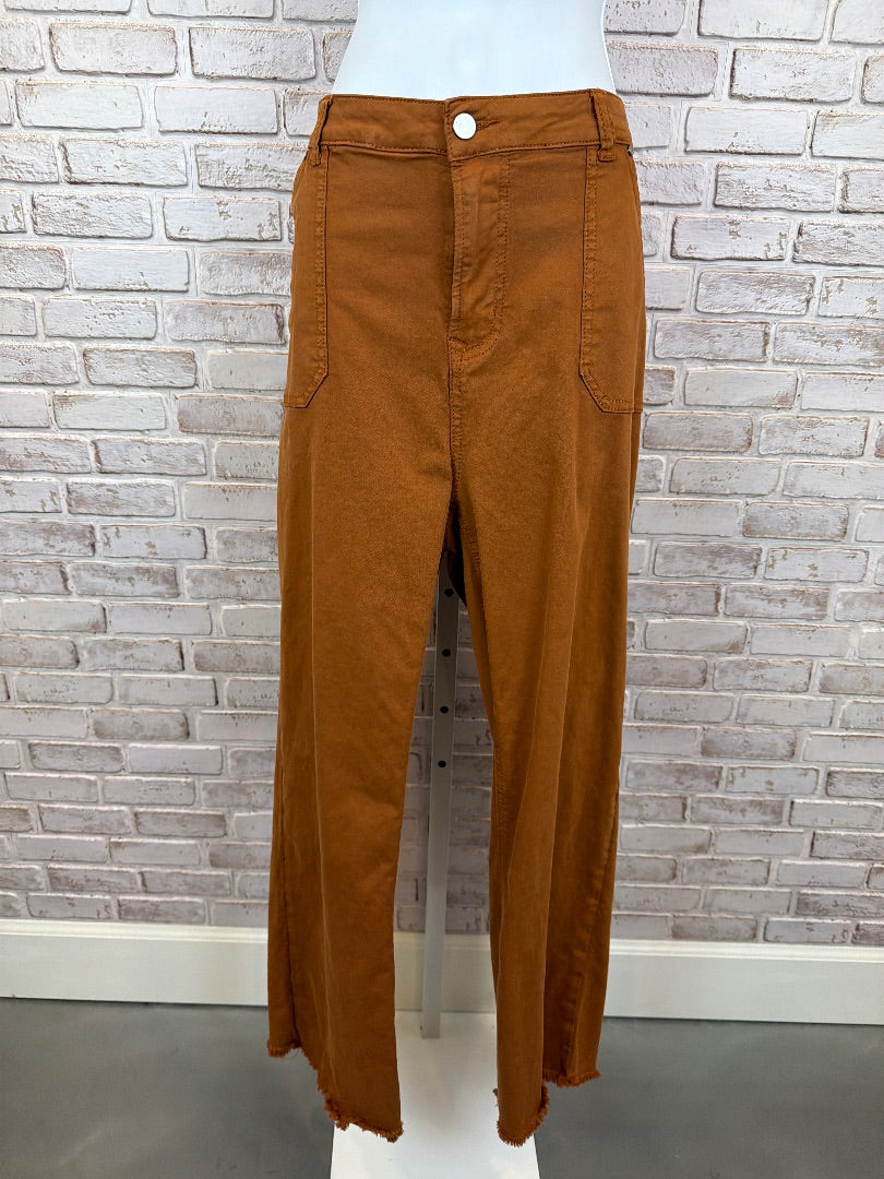 go fish Pants, Orange, 14, Used - Good