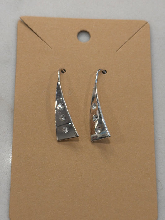 Various Earrings, Silver, One Size, Used - Excellent