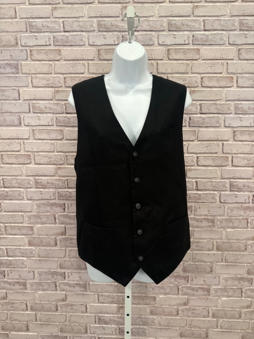 Perry ellis vest, Black, Large, Used - Good