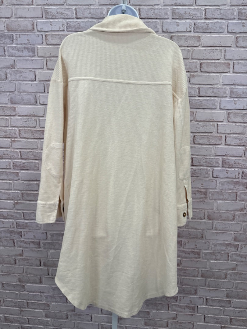 Pilcro Jacket, Cream, Small, Used - Fair