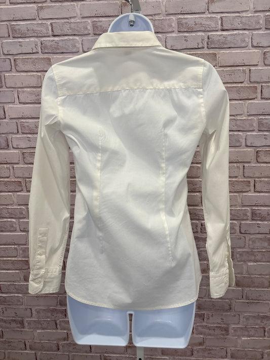 Ann Taylor Tops, White, 0, Used - Good