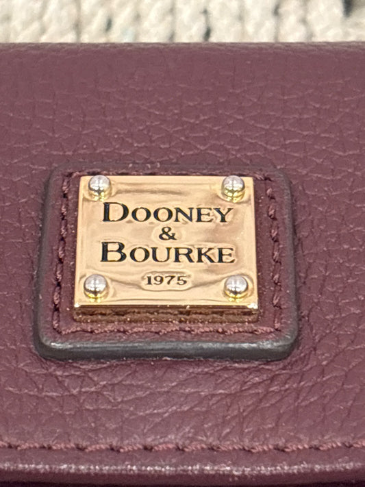 Dooney & Bourke Wallet, Burgundy, One Size, Used - Good