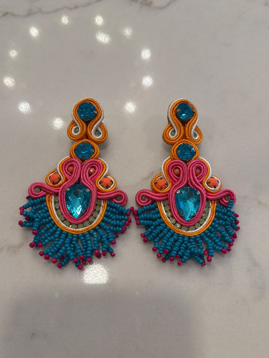 Various Earrings, Multi, One Size, Used - Good