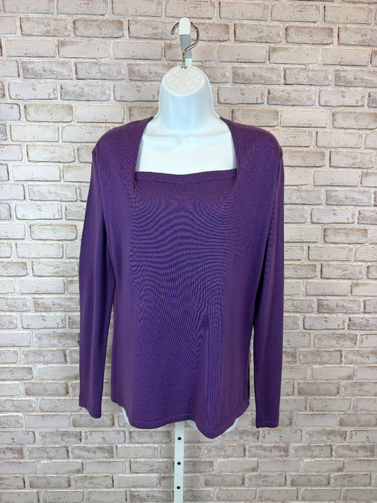Classiques entier Sweater, Purple, Medium, Used - Good