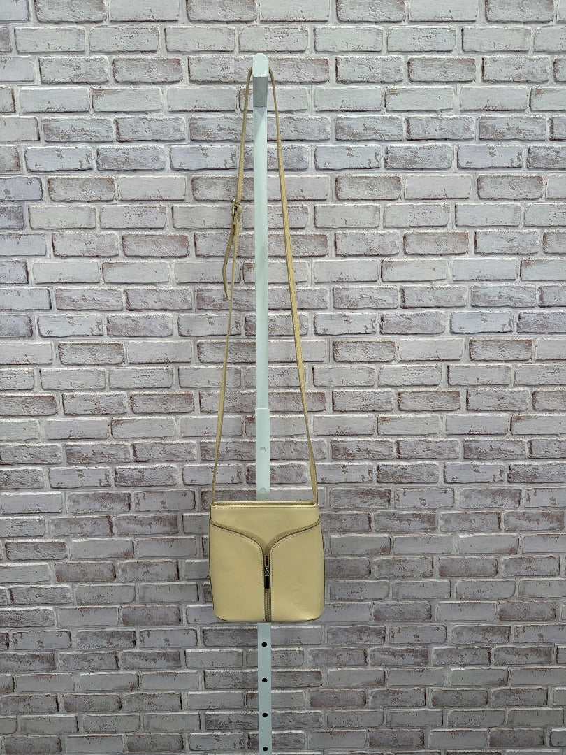 Vera pelle Crossbody, Tan, One Size, Used - Good