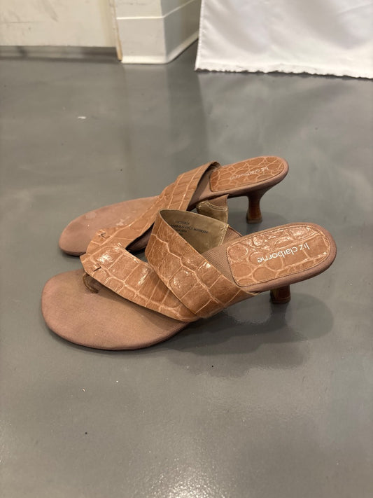 Liz Claiborne Heels, Tan, 10
