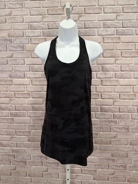 Lululemon Tank top, black camo, Large, Used - Good