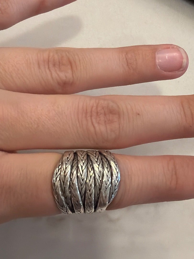 Various Ring, Silver, 6, Used - Good