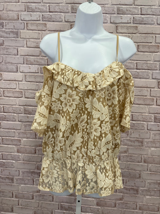 Peach Shirt, Nude, Large, Used - Good