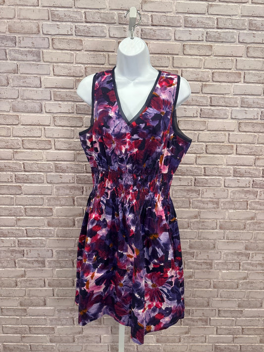 Simply Vera Dress, Purple multi, XL, Used - Good